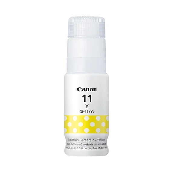 CANON GI-11 AMARILLO – BOTELLA DE TINTA PARA CANON PIXMA G2160 / G3160 /G4170 RENDIMIENTO 7,700 PAGINAS